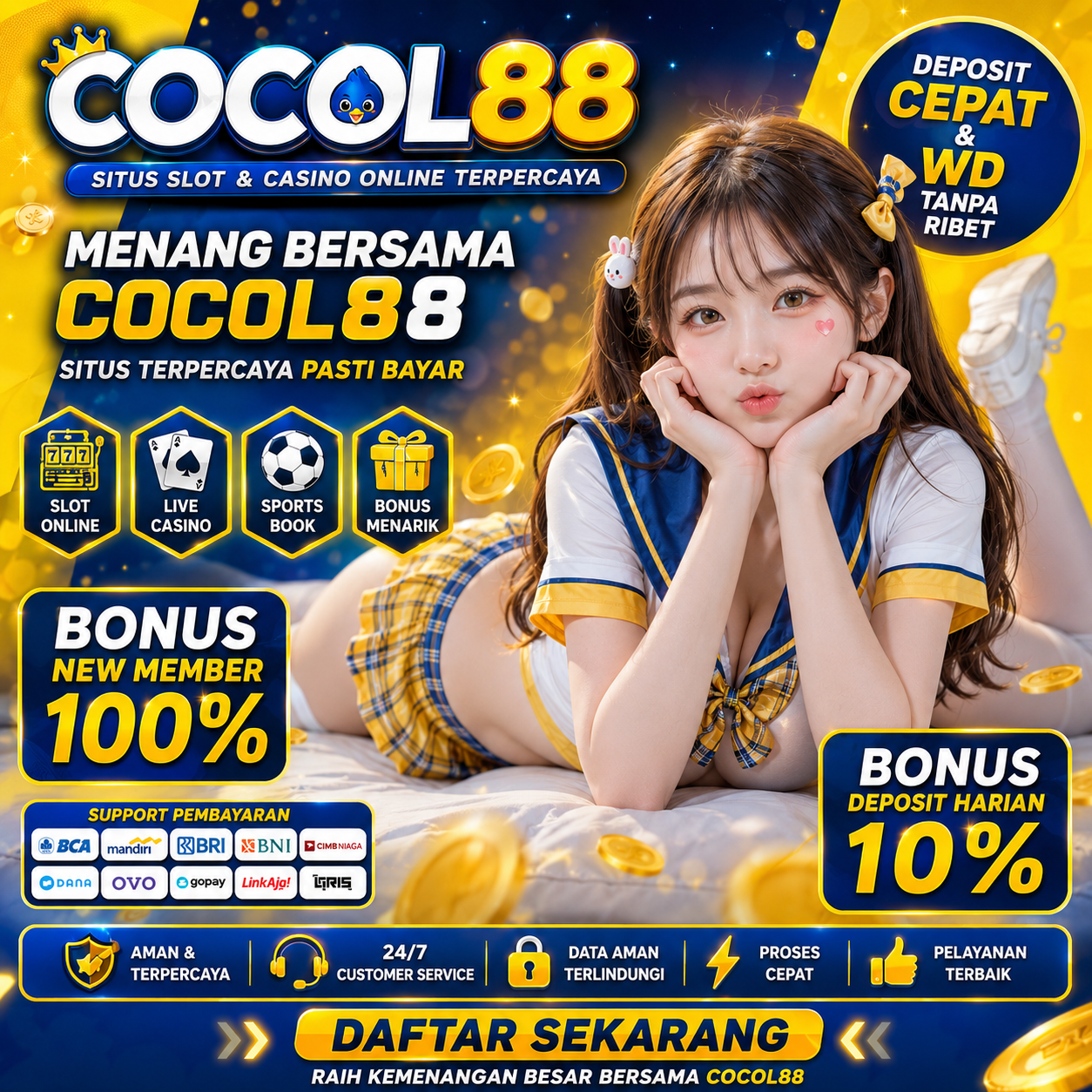 COCOL88 : LU JUAL GUE BELI! SIAPA BERANI NYOCOL MENANG JUTAAN RUPIAH DISINI?